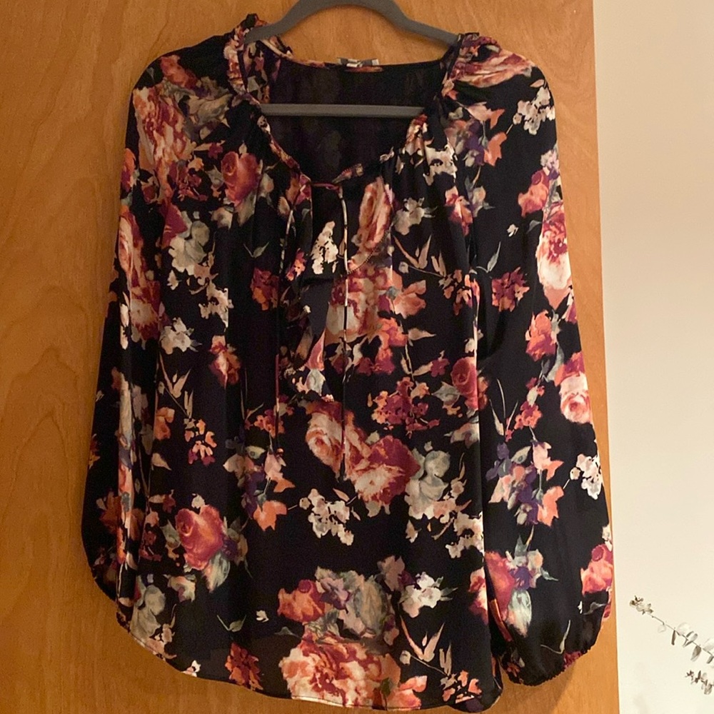 Joie Top. Floral multicolor print. Beautiful and perfect condition.
